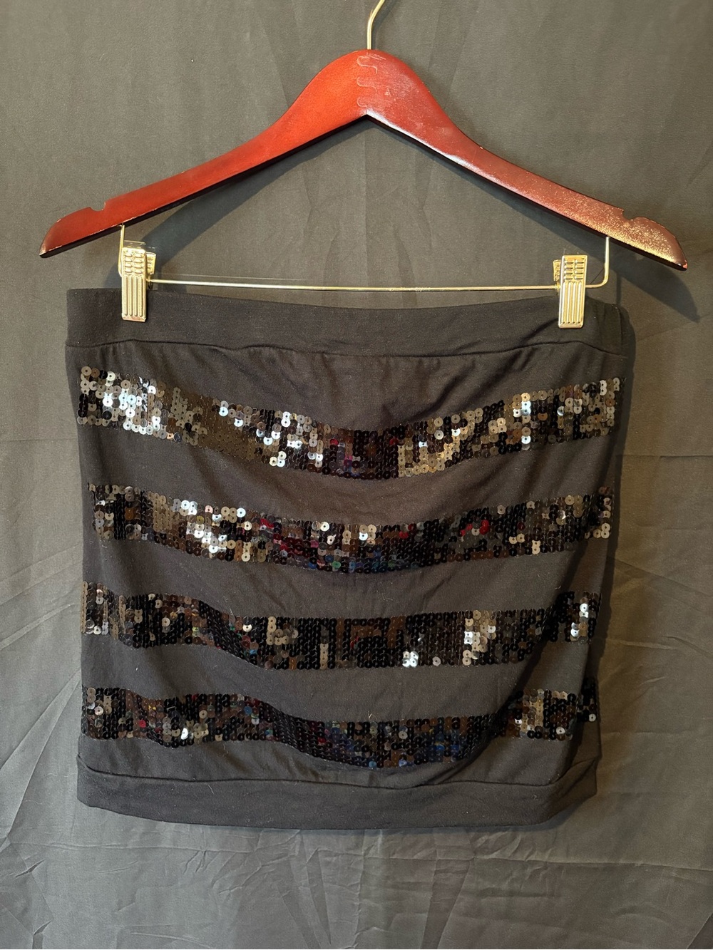 Y2K Cato Sequined Tube Top